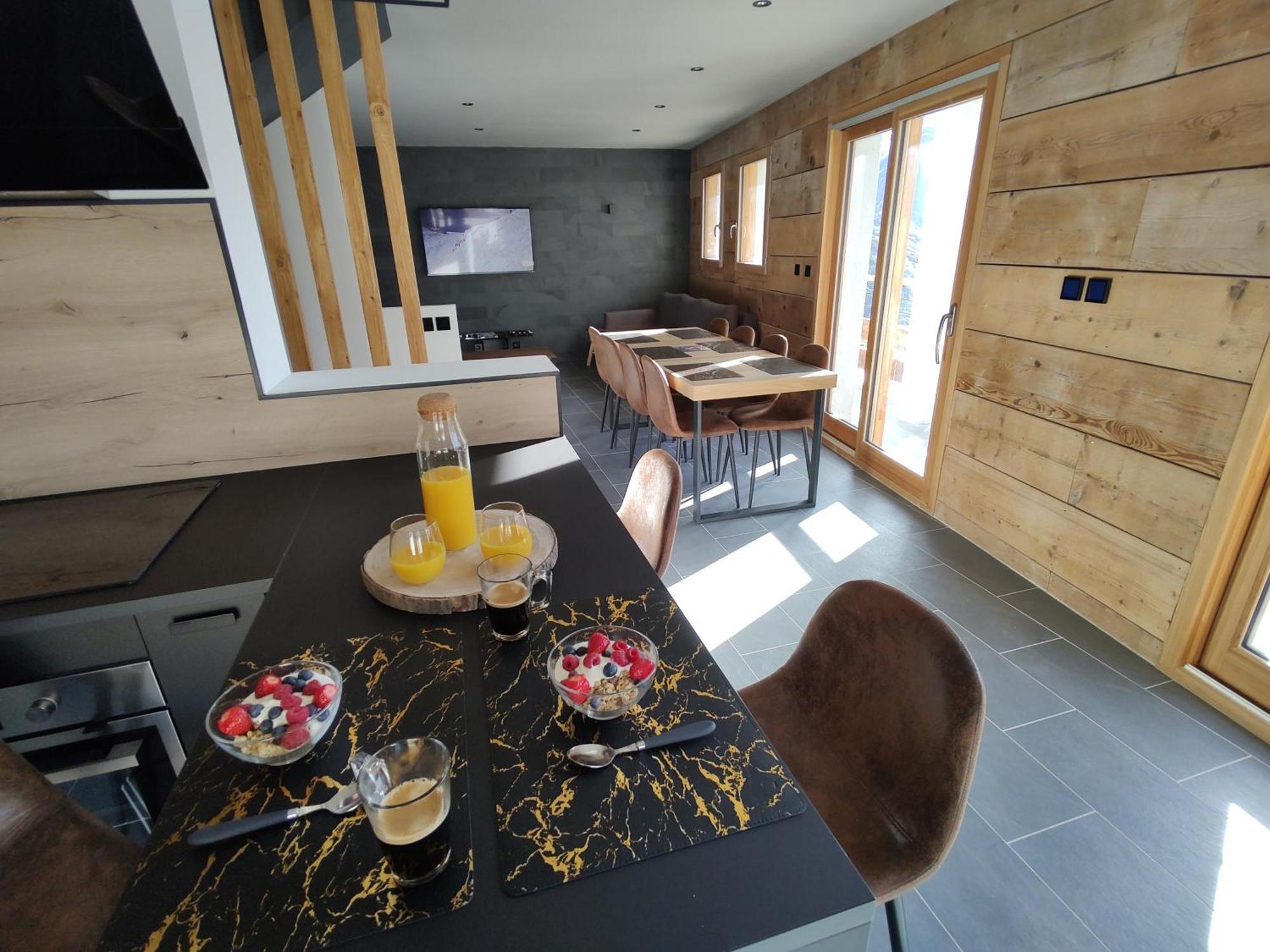 Chalet La Gave/La Meije La Grave Eksteriør billede